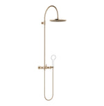 Dornbracht takdusch TARA med blandare 300 mm Borstad Champagne