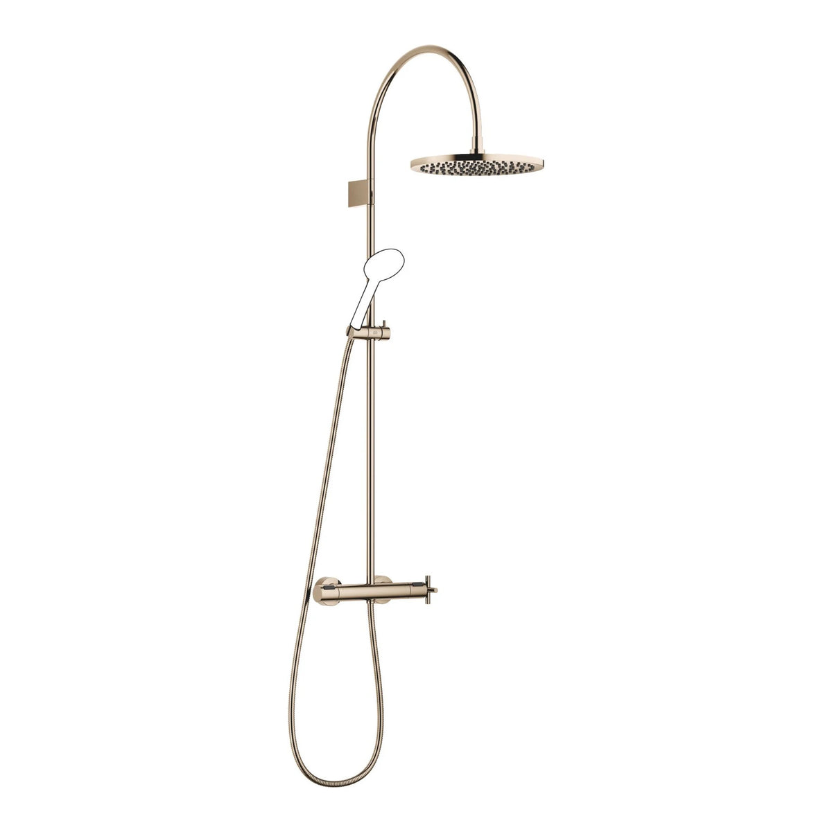 Dornbracht takdusch TARA med termostat utan handdusch 300 mm Champagne