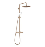 Dornbracht takdusch med termostat 300 mm Borstad Brons