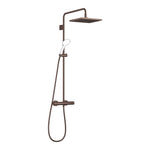 Dornbracht takdusch med termostat 300 x 240 mm Borstad Dark Bronze