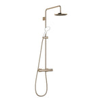 Dornbracht takdusch med termostat FlowReduce 220 mm Champagne