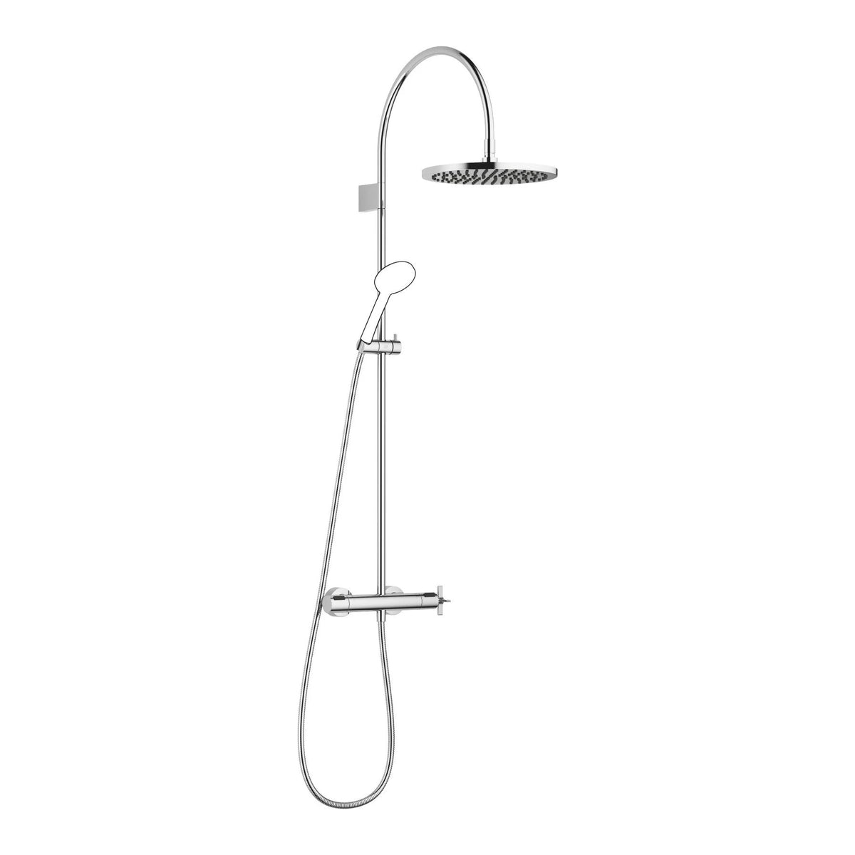 Dornbracht takdusch VAIA med termostat 300 mm Krom