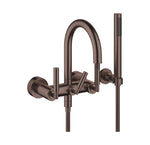 Dornbracht TARA väggmonterad spakgrepp Borstad Dark Bronze badkarsblandare