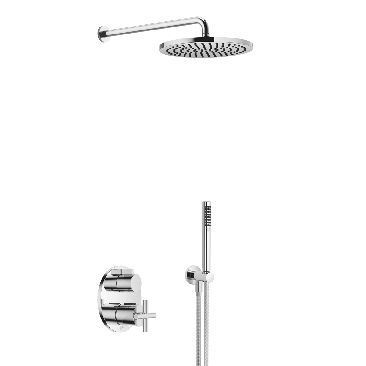 Takduschset Dornbracht TARA Krom