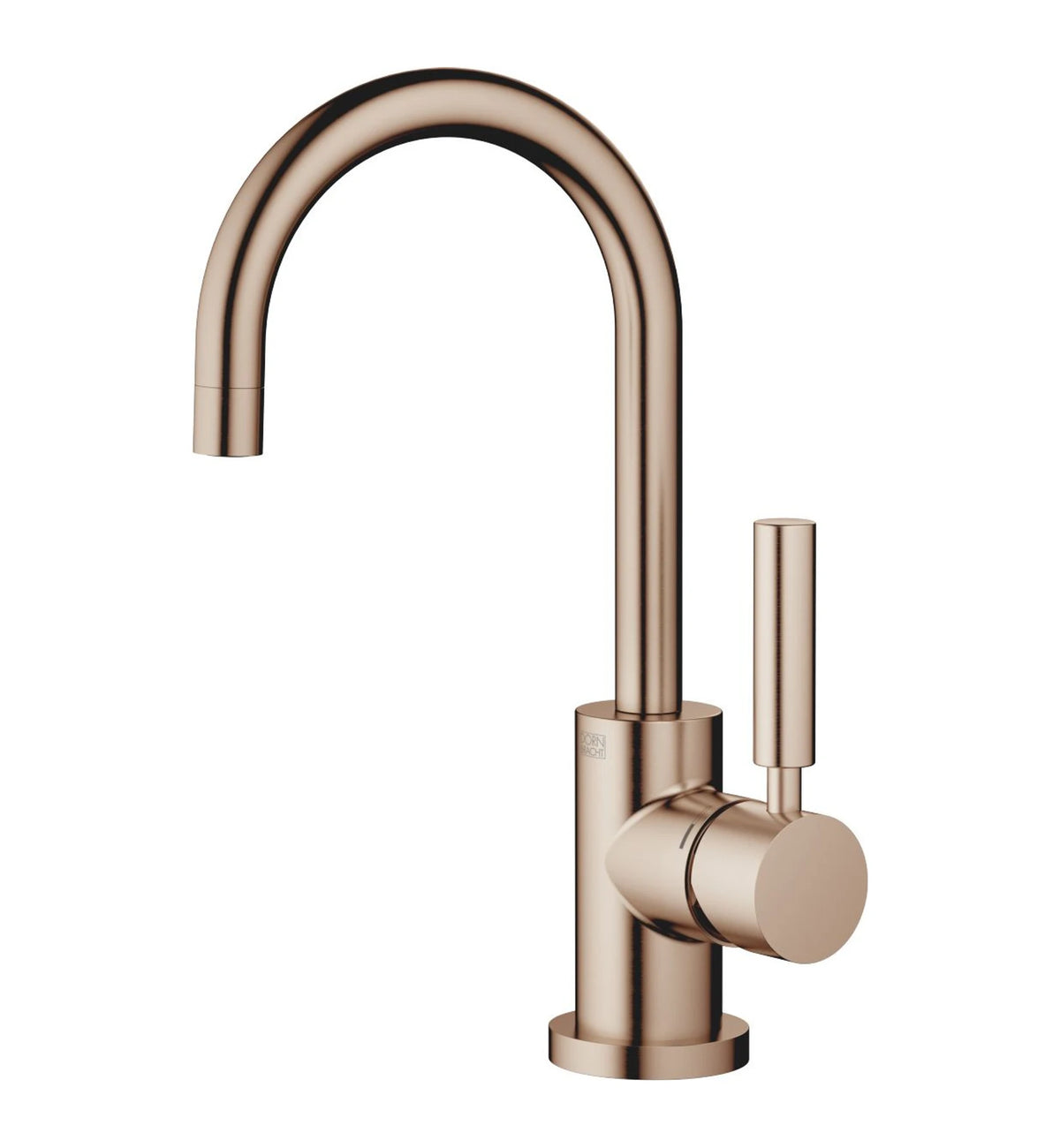 Dornbracht TARA enhål med lyftventil och bottenventil 137 mm Borstad Brons