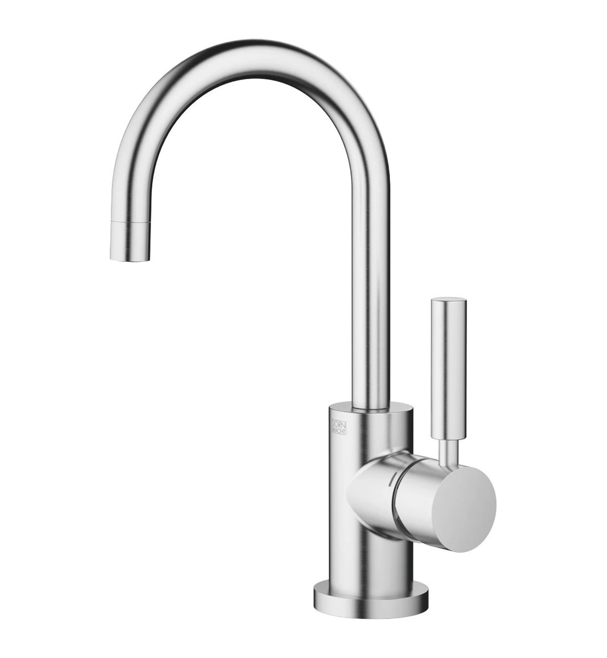 Dornbracht TARA enhål med lyftventil och bottenventil 137 mm Borstad Krom