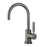 Dornbracht TARA enhål med lyftventil och bottenventil 166 mm Borstad Dark Platinum