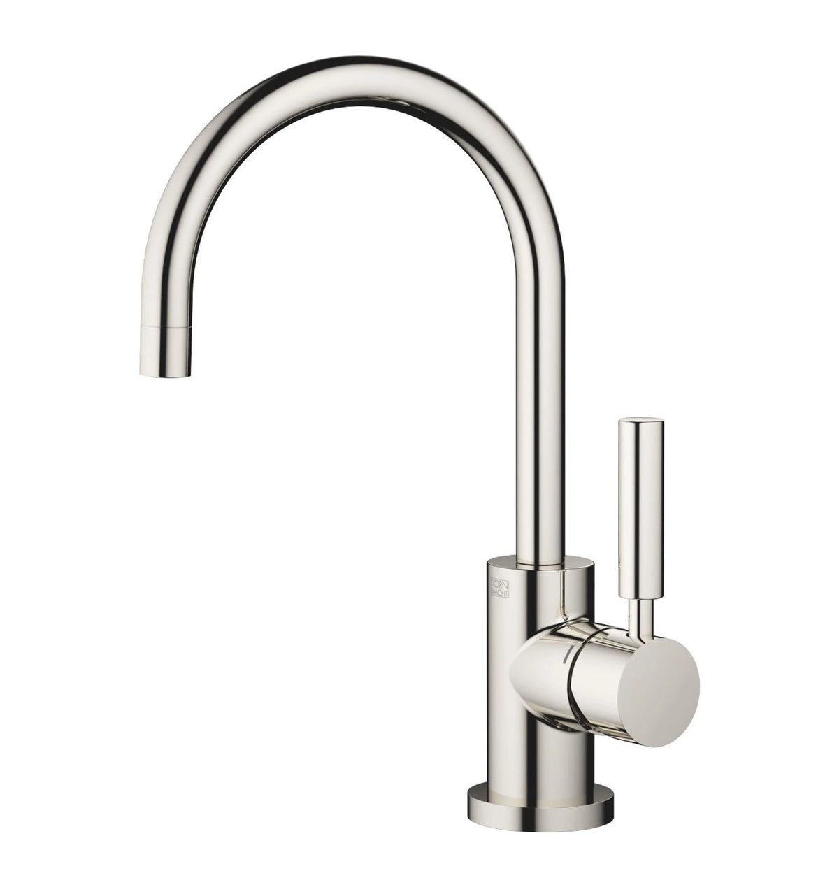 Dornbracht TARA enhål med lyftventil och bottenventil 166 mm Platina
