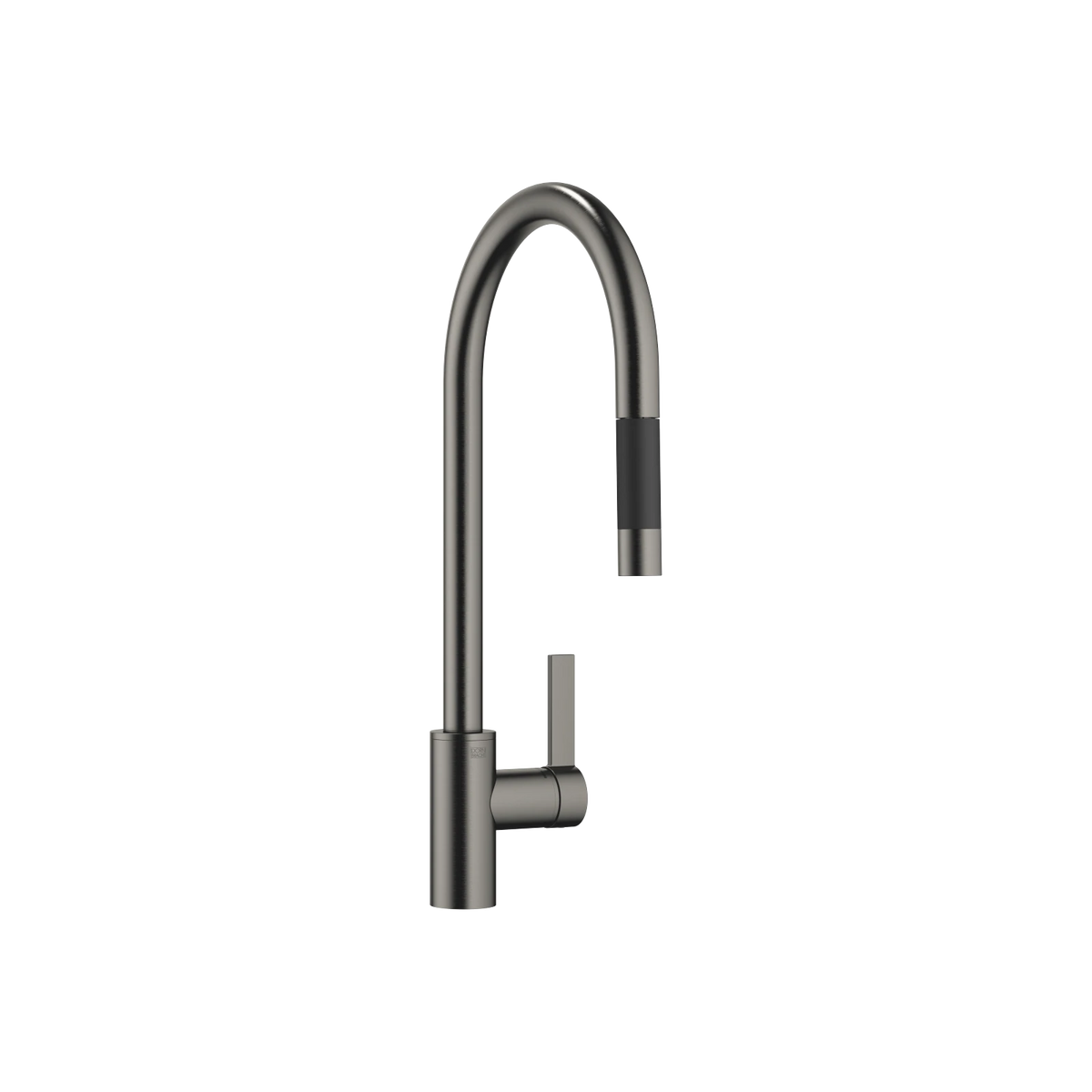 Köksblandare Dornbracht TARA ULTRA Pull-down med duschfunktion Borstad Dark Platinum