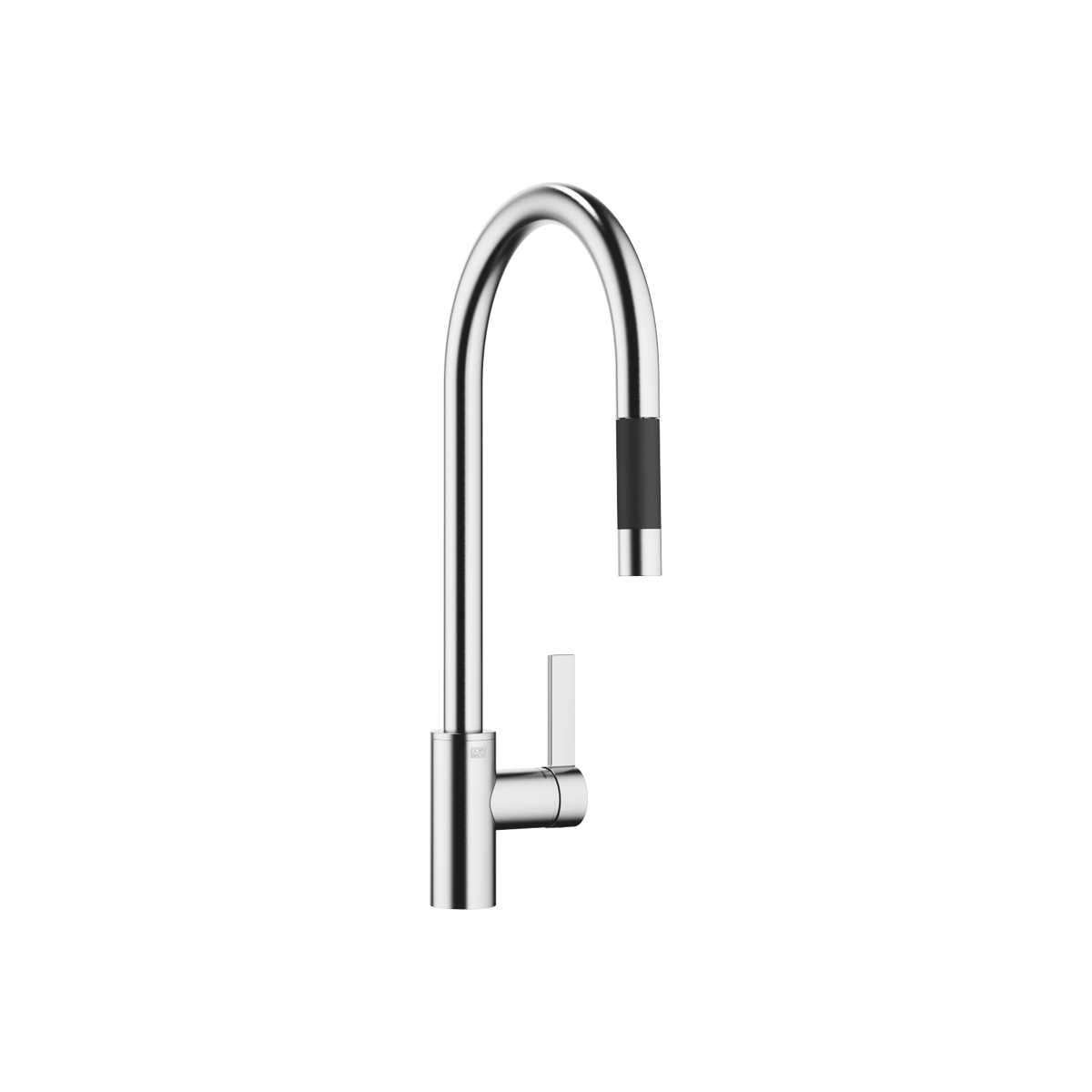 Köksblandare Dornbracht TARA ULTRA Pull-down med duschfunktion Borstad Krom