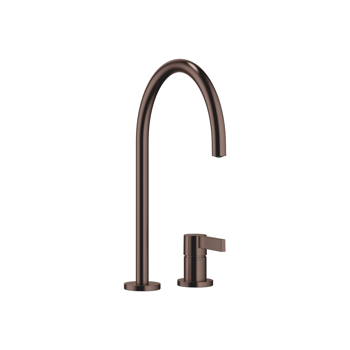 Köksblandare Dornbracht TARA ULTRA Tvåhålsblandare Borstad Dark Bronze
