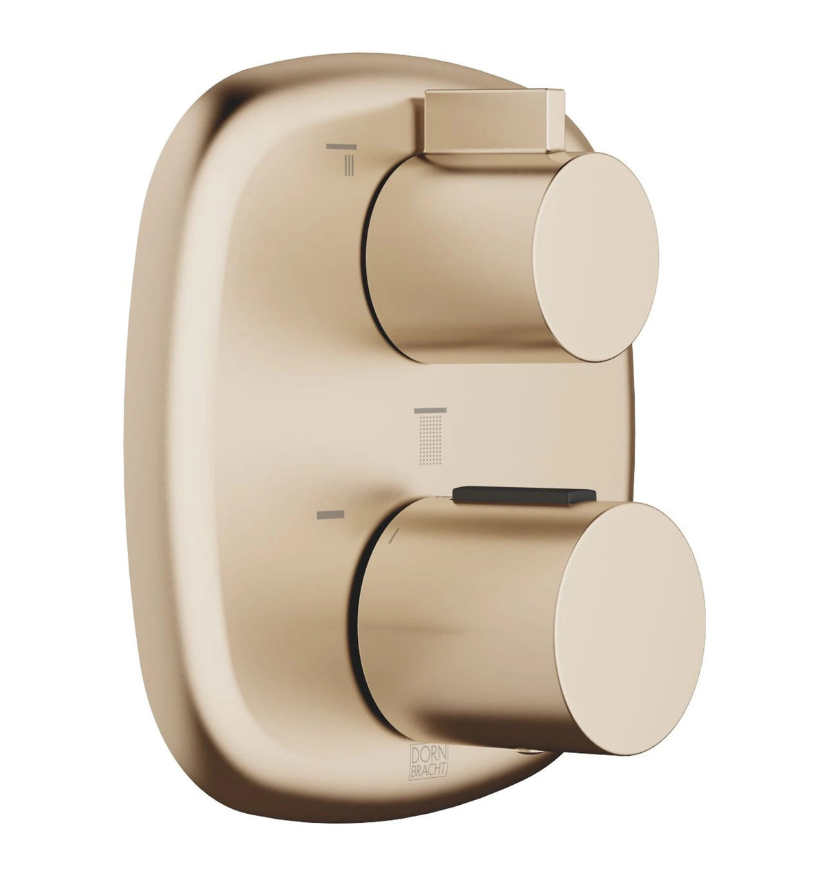 Termostatmodul Dornbracht COYA trevägs Borstad Champagne