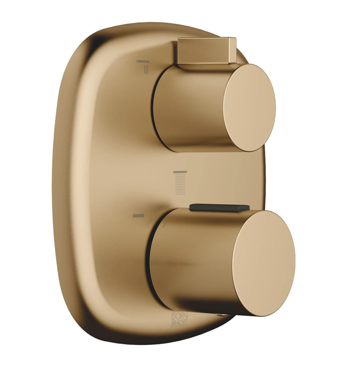 Termostatmodul Dornbracht COYA trevägs Borstad Dark Brass
