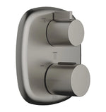Termostatmodul Dornbracht COYA trevägs Borstad Dark Platinum