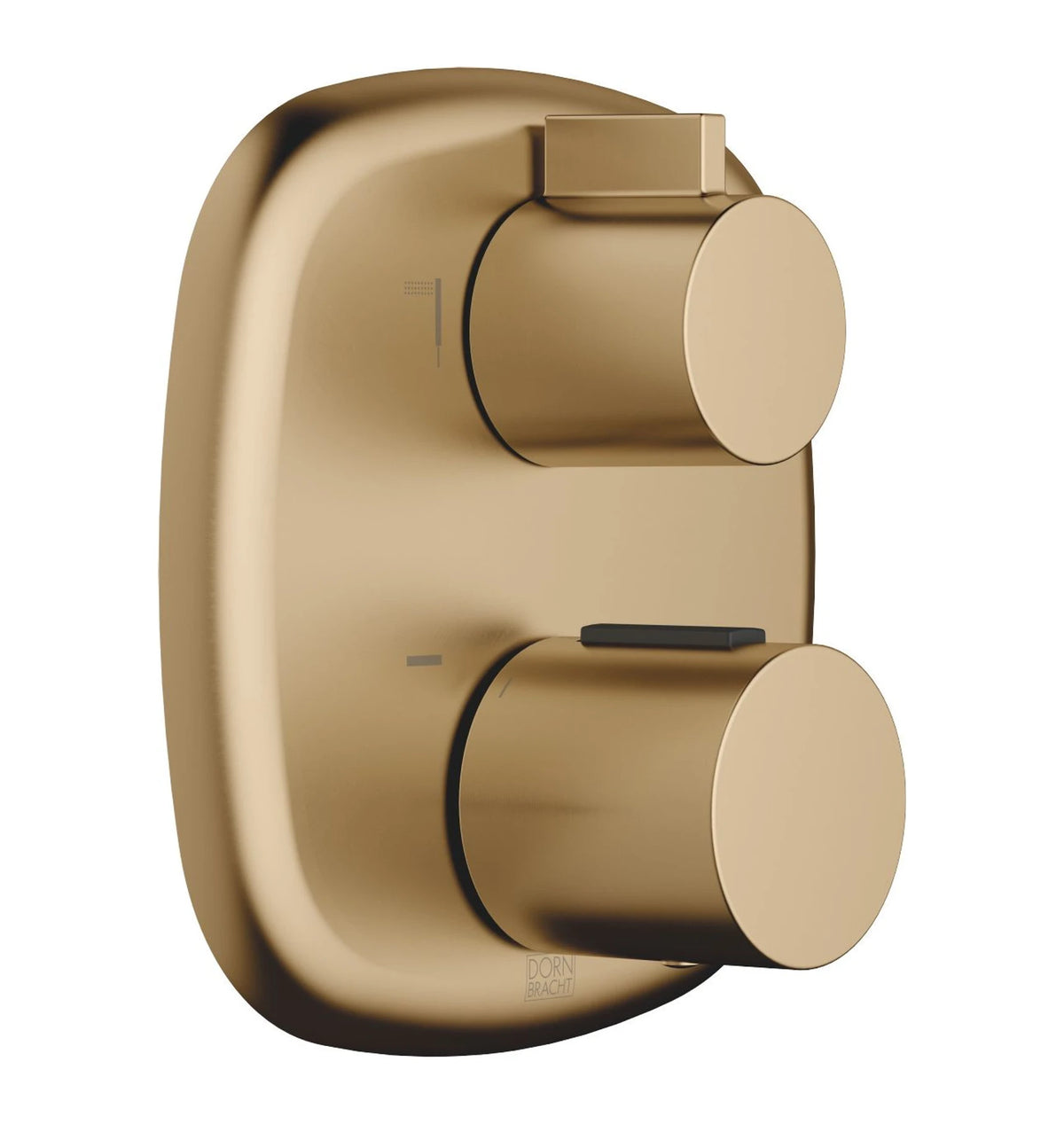 Termostatmodul Dornbracht COYA tvåvägs Borstad Dark Brass