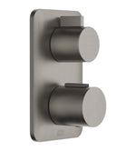 Termostatmodul Dornbracht LISSÉ envägs Borstad Dark Platinum