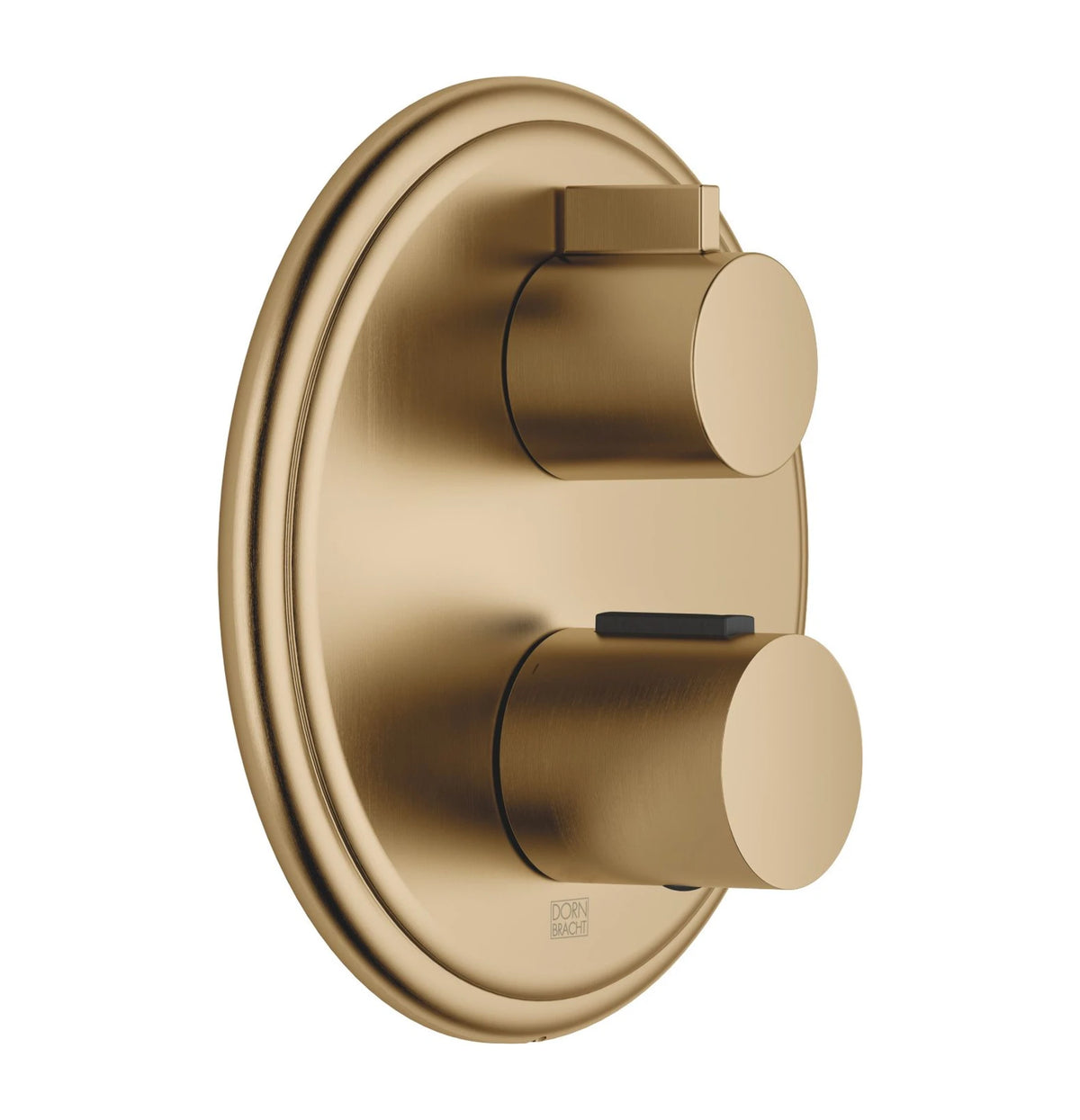 Termostatmodul Dornbracht MADISON envägs Borstad Dark Brass