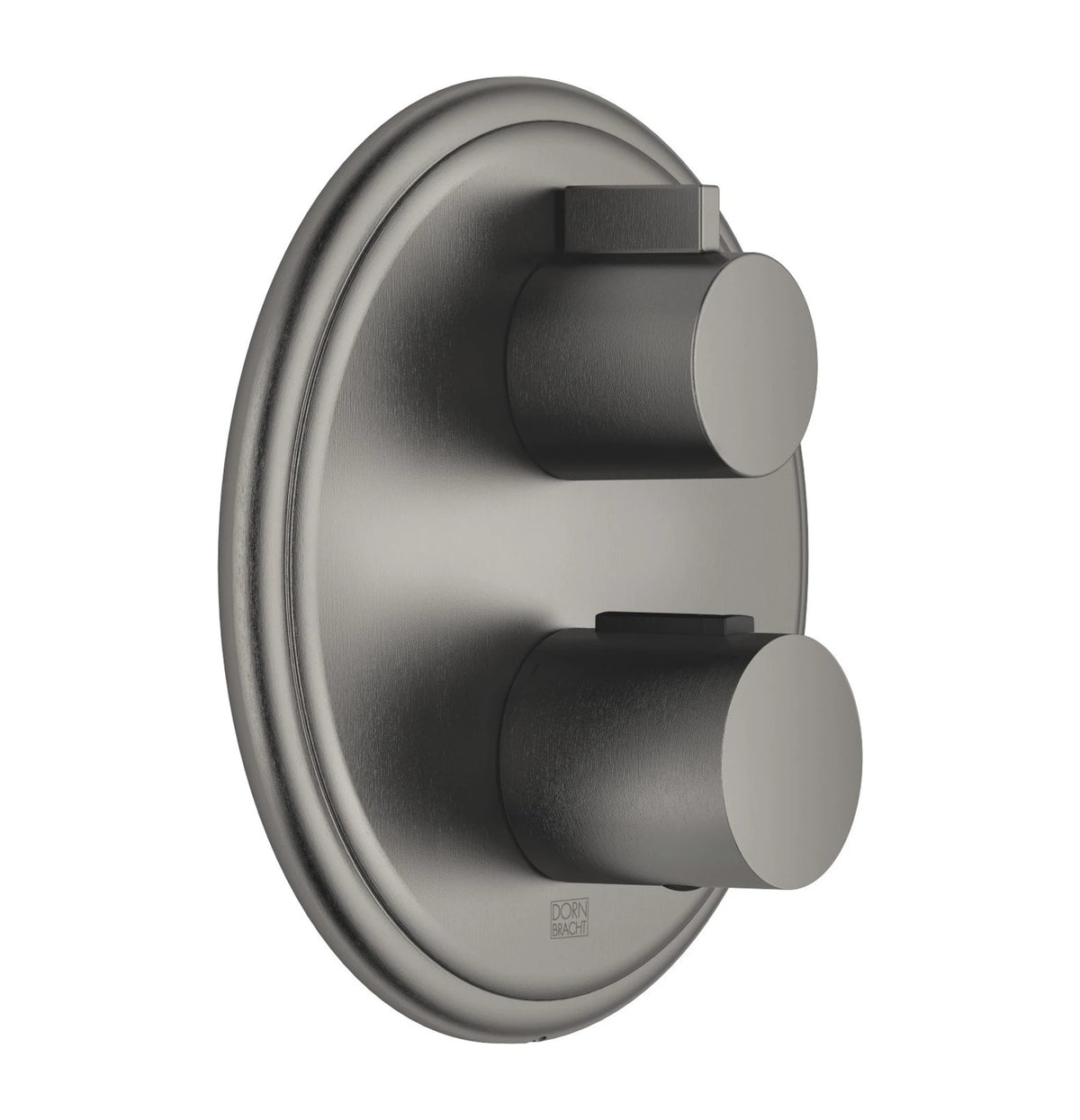 Termostatmodul Dornbracht MADISON envägs Borstad Dark Platinum