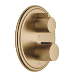 Termostatmodul Dornbracht MADISON trevägs Borstad Dark Brass