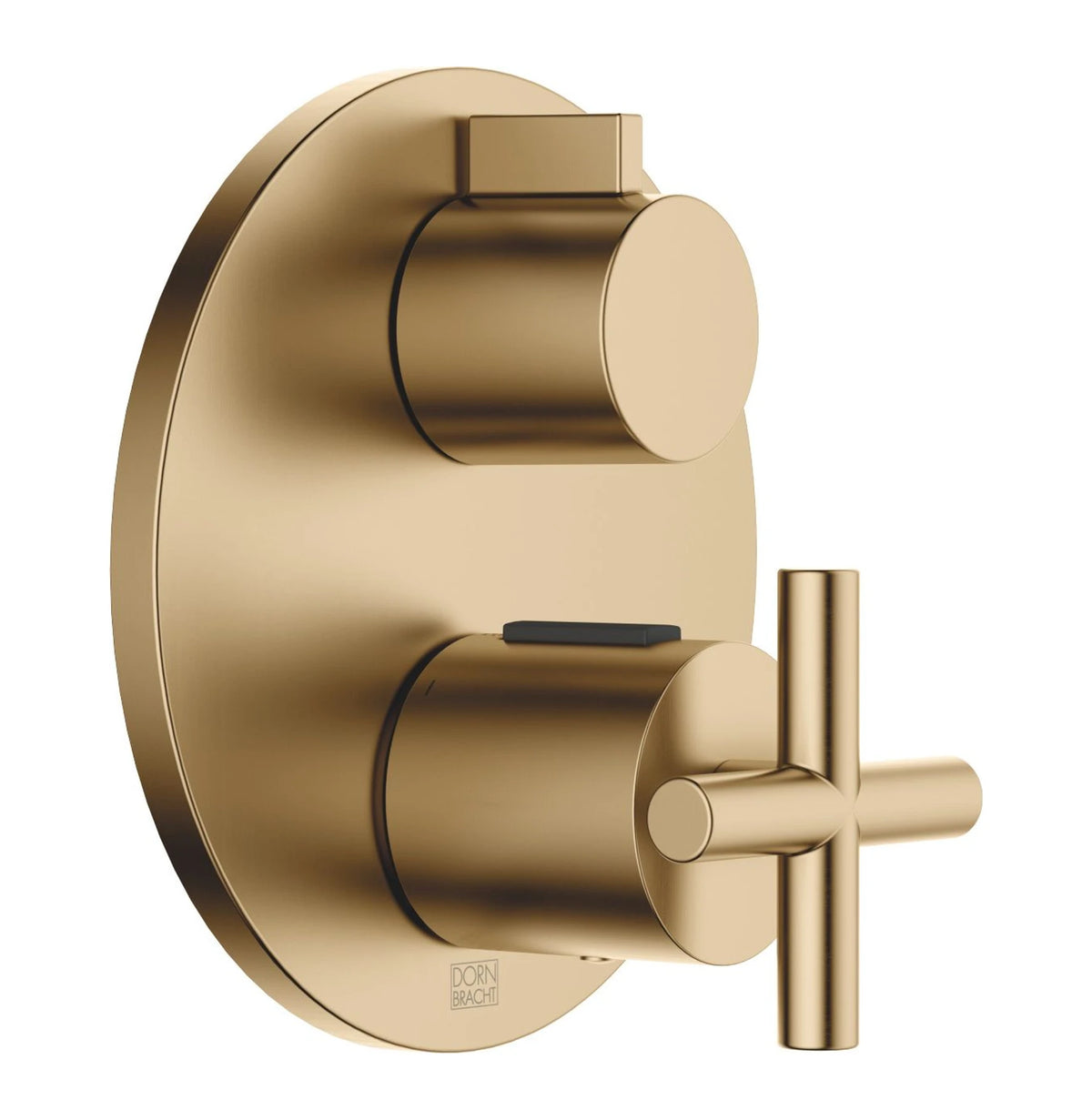 Termostatmodul Dornbracht TARA envägs Borstad Dark Brass