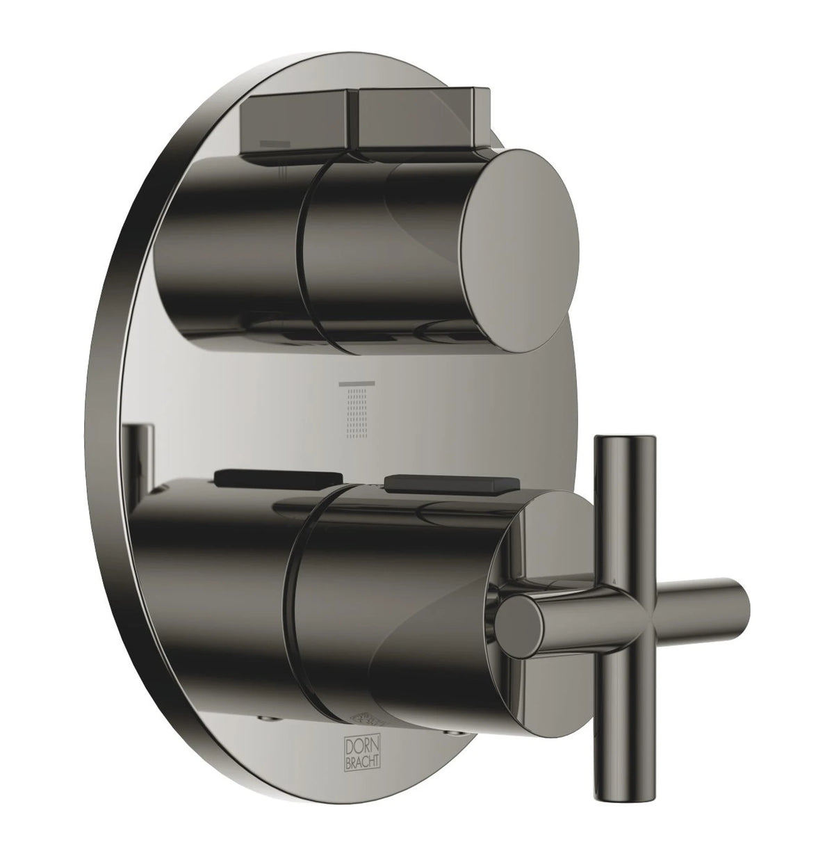 Termostatmodul Dornbracht TARA trevägs Dark Chrome