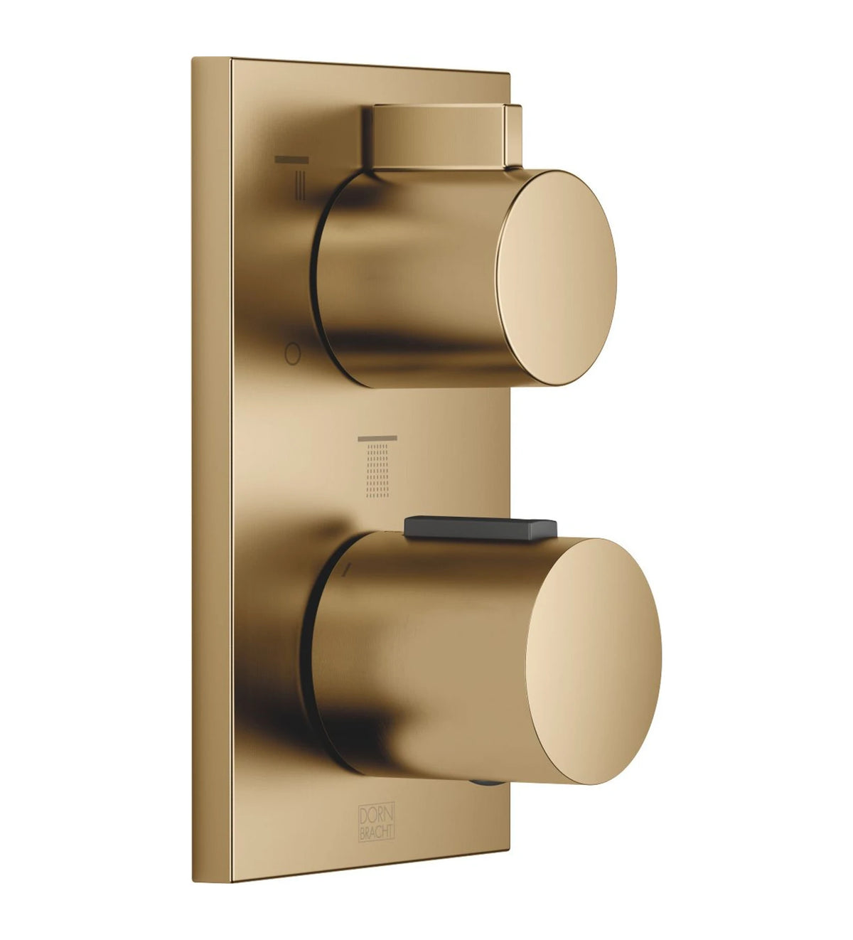 Termostatmodul Dornbracht trevägs Borstad Dark Brass