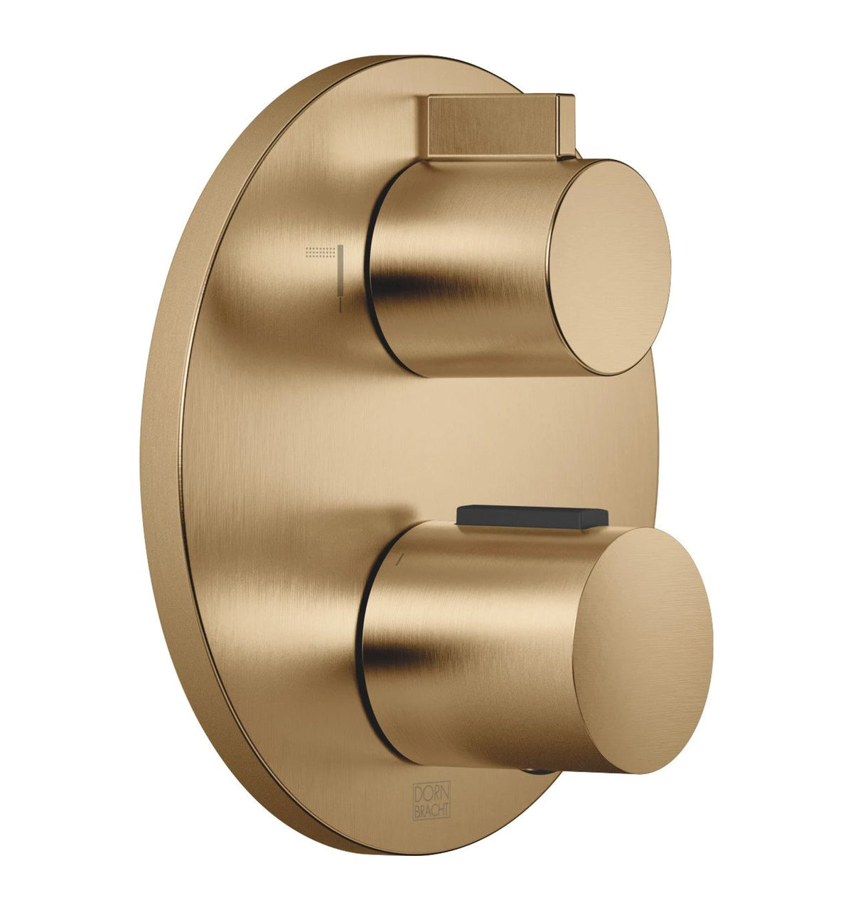 Termostatmodul Dornbracht tvåvägs Borstad Dark Brass