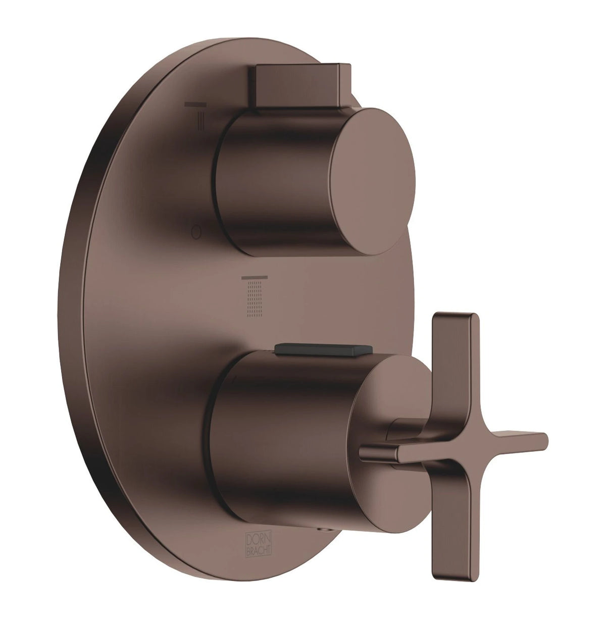 Termostatmodul Dornbracht VAIA trevägs Borstad Dark Bronze