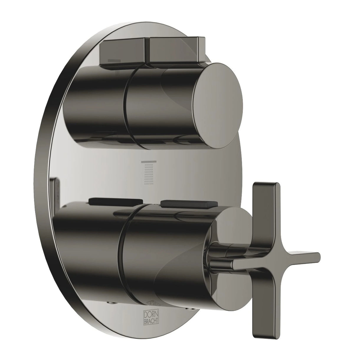 Termostatmodul Dornbracht VAIA trevägs Dark Chrome