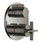 Termostatmodul Dornbracht VAIA trevägs Dark Chrome