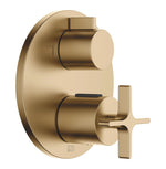 Termostatmodul Dornbracht VAIA tvåvägs Borstad Dark Brass