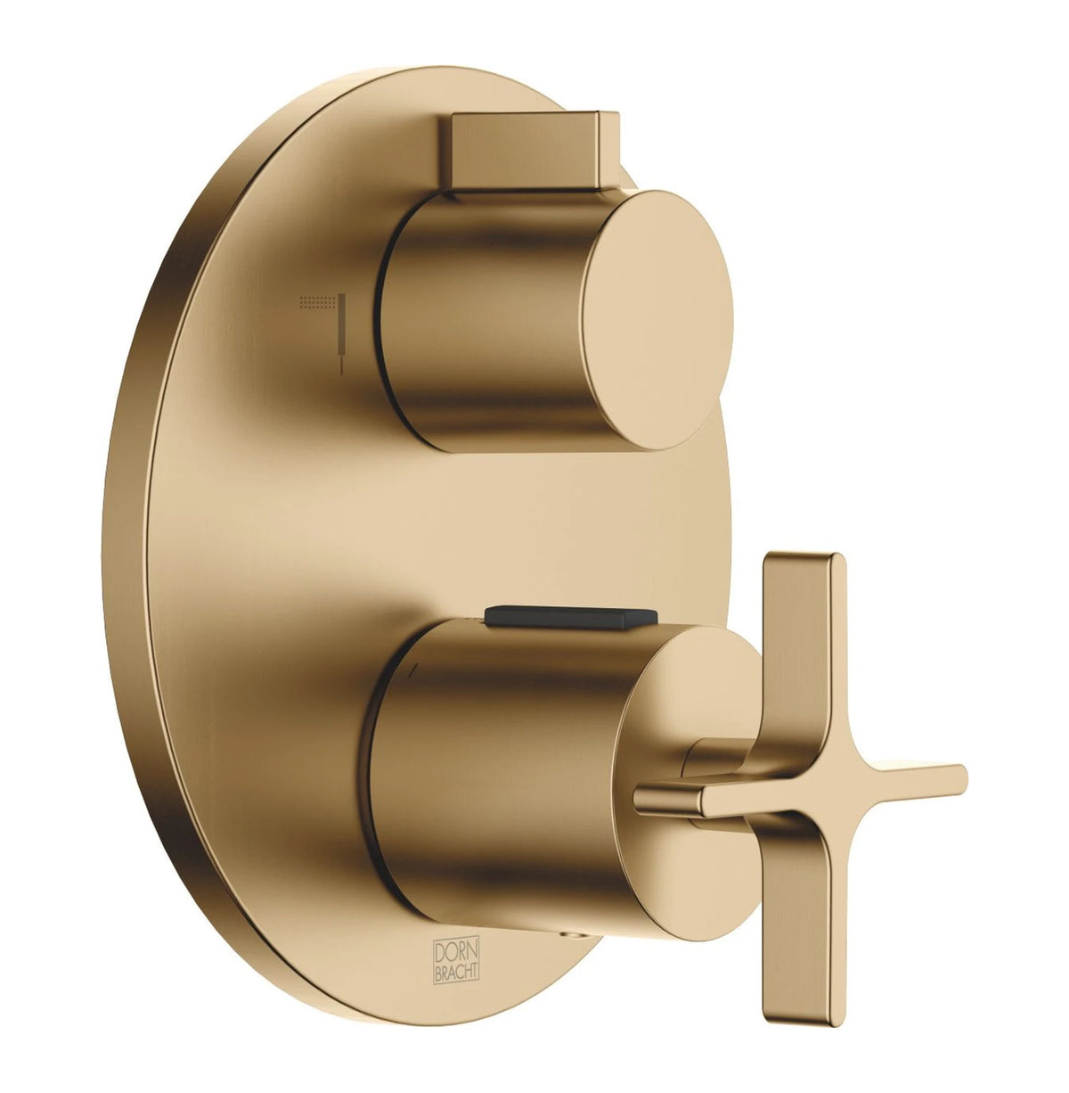 Termostatmodul Dornbracht VAIA tvåvägs Borstad Dark Brass
