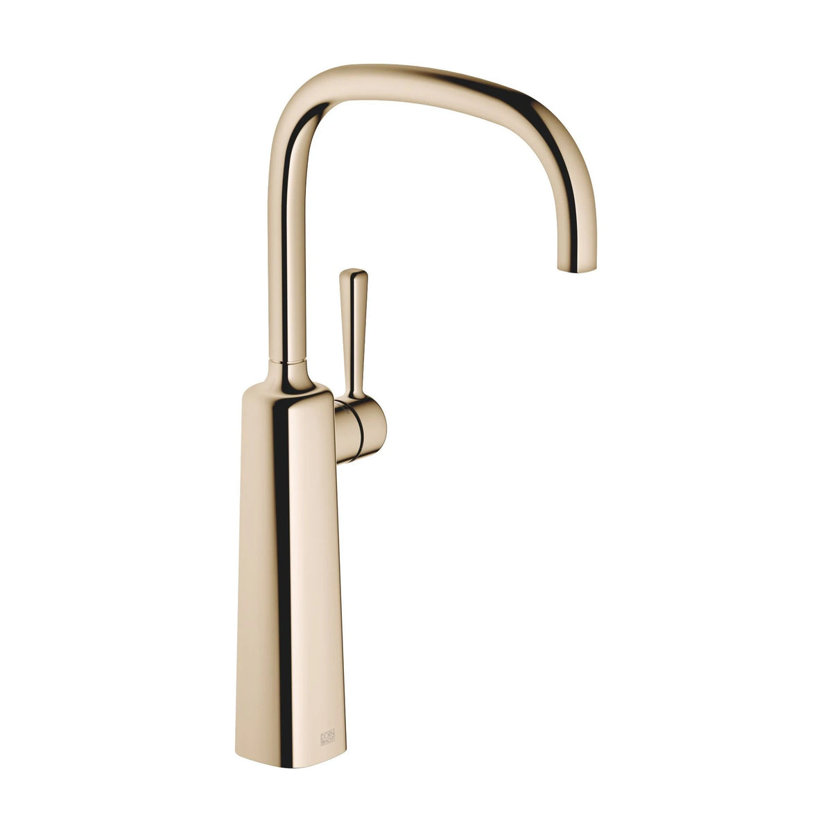 Tvättställsblandare Dornbracht COYA med högre bas 200 mm Champagne