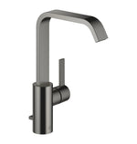Tvättställsblandare Dornbracht IMO med hög pip och lyftventil Borstad Dark Platinum