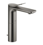 Tvättställsblandare Dornbracht LISSÉ med högre bas och lyftventil 130 mm Borstad Dark Platinum