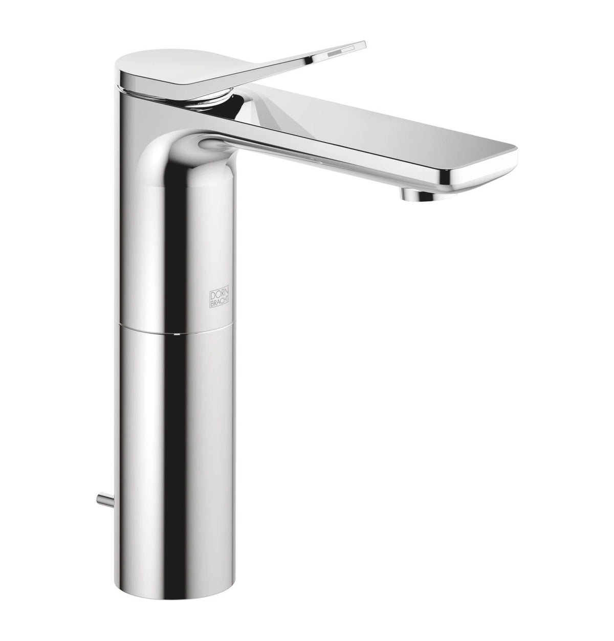 Tvättställsblandare Dornbracht LISSÉ med högre bas och lyftventil 130 mm Krom