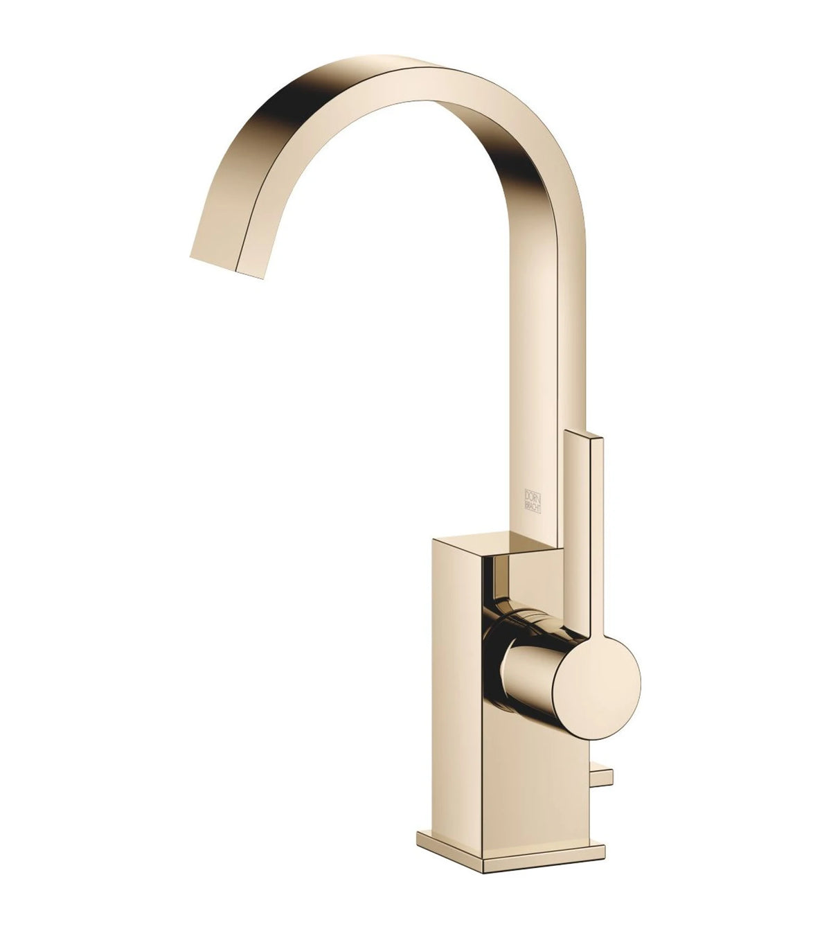 Tvättställsblandare Dornbracht MEM med lyftventil 113 mm Champagne