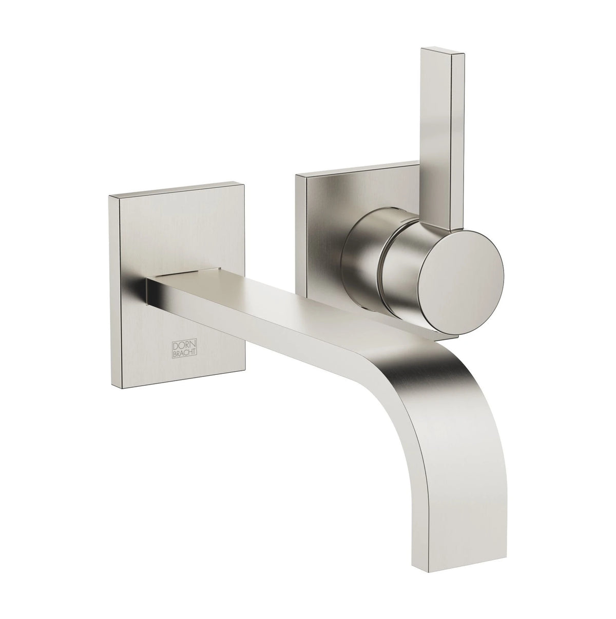 Dornbracht MEM 207 mm Borstad Platina inbyggd tvättställsblandare