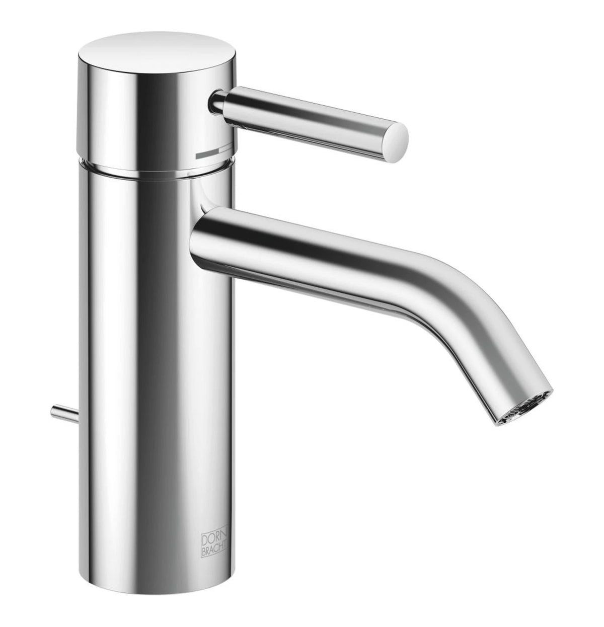 Tvättställsblandare Dornbracht META med lyftventil och fast pip 135 mm Krom