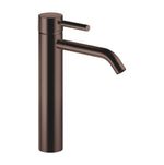 Tvättställsblandare Dornbracht META med högre bas 165 mm Borstad Dark Bronze
