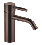 Tvättställsblandare Dornbracht META utan lyftventil och fast pip 135 mm Borstad Dark Bronze