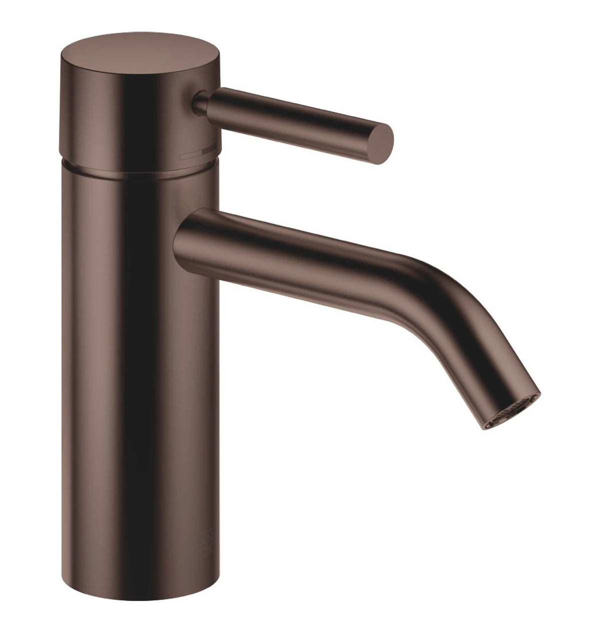 Tvättställsblandare Dornbracht META utan lyftventil och fast pip 135 mm Borstad Dark Bronze