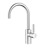 Tvättställsblandare Dornbracht META utan lyftventil och svängbar pip 165 mm, pipböjning 180° Krom