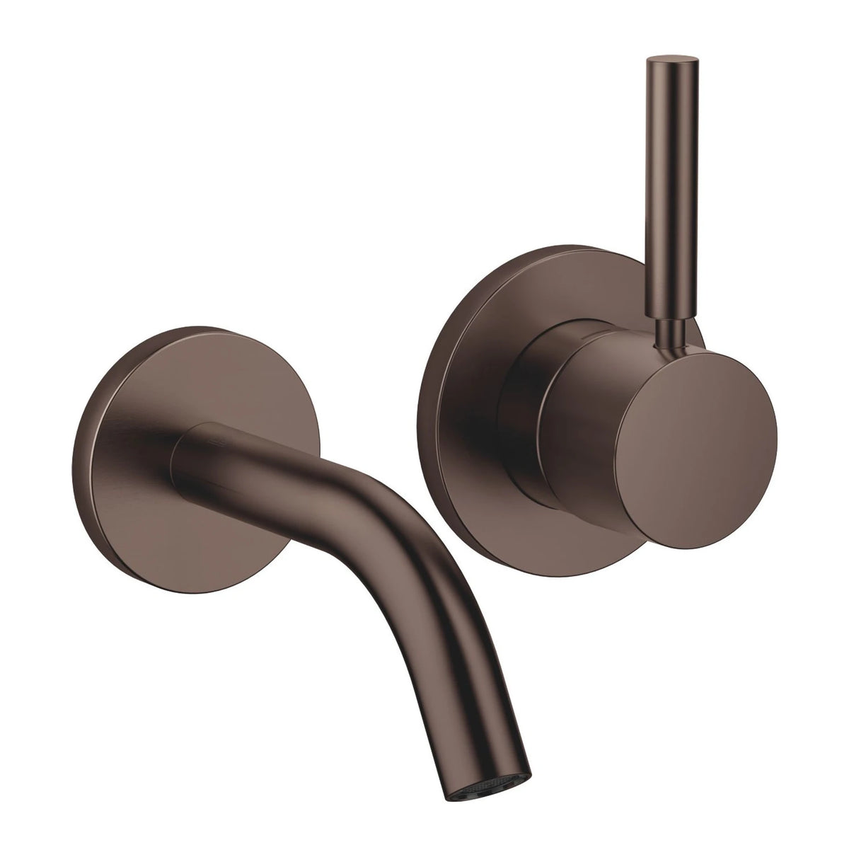 Dornbracht META 125 mm Borstad Dark Bronze inbyggd tvättställsblandare