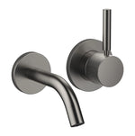 Dornbracht META 125 mm Borstad Dark Platinum inbyggd tvättställsblandare