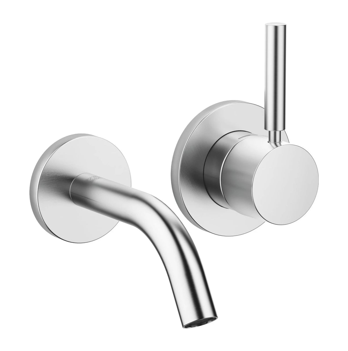 Dornbracht META 125 mm Borstad Krom inbyggd tvättställsblandare