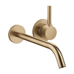 Dornbracht META 250 mm Borstad Dark Brass inbyggd tvättställsblandare