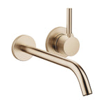 Dornbracht META 250 mm Borstad Light Gold inbyggd tvättställsblandare