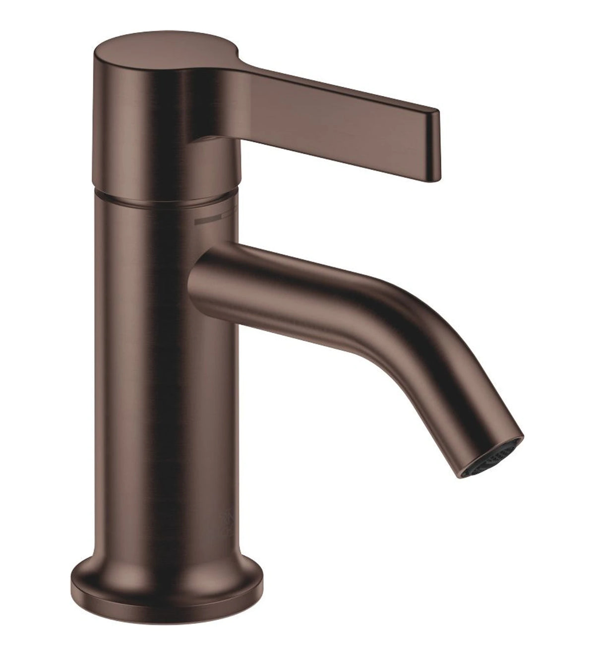 Tvättställsblandare Dornbracht VAIA med lyftventil och fast pip 106 mm Borstad Dark Bronze