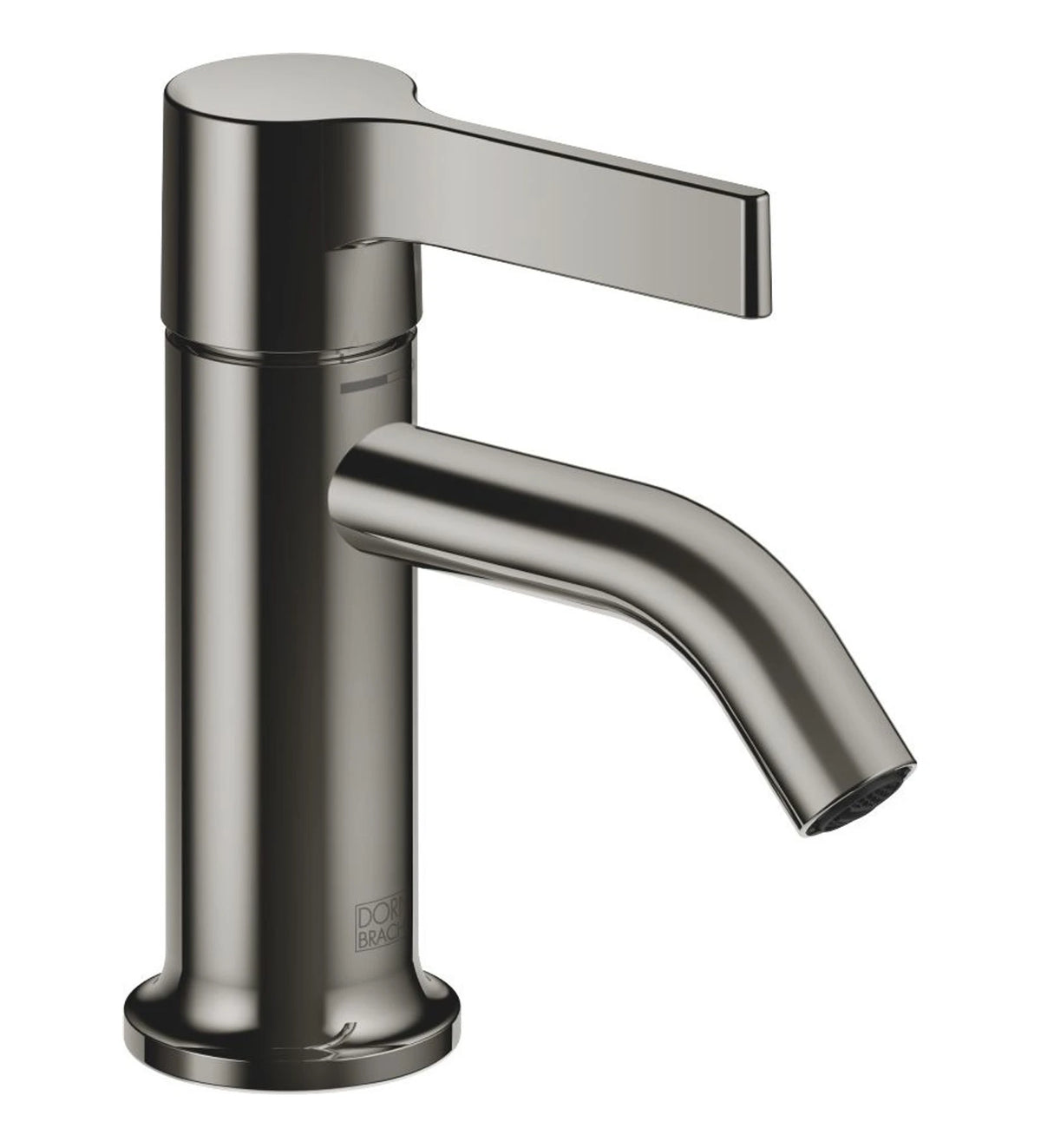 Tvättställsblandare Dornbracht VAIA med lyftventil och fast pip 106 mm Dark Chrome